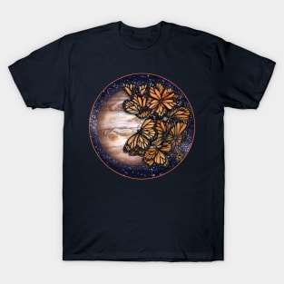 Jupiter's Butterflies Colour Version T-Shirt